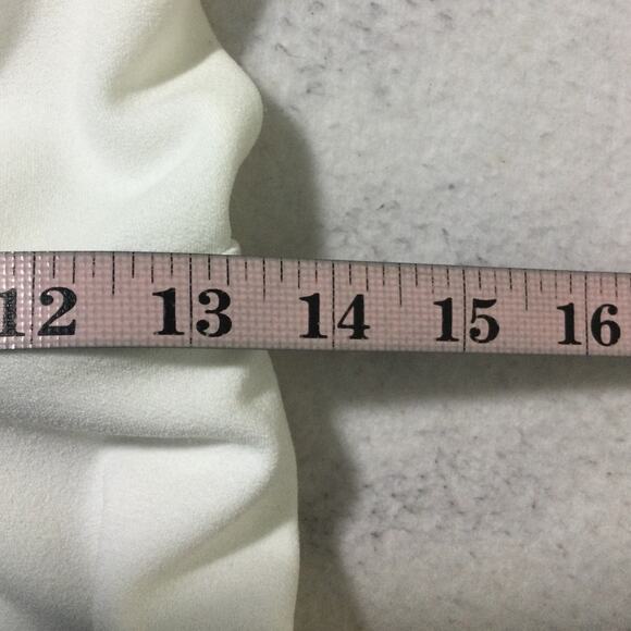 LULU'S M Glamorous Adornment Ivory Halter Strappy Bow Midi Dress NEW B66 - Picture 11 of 12